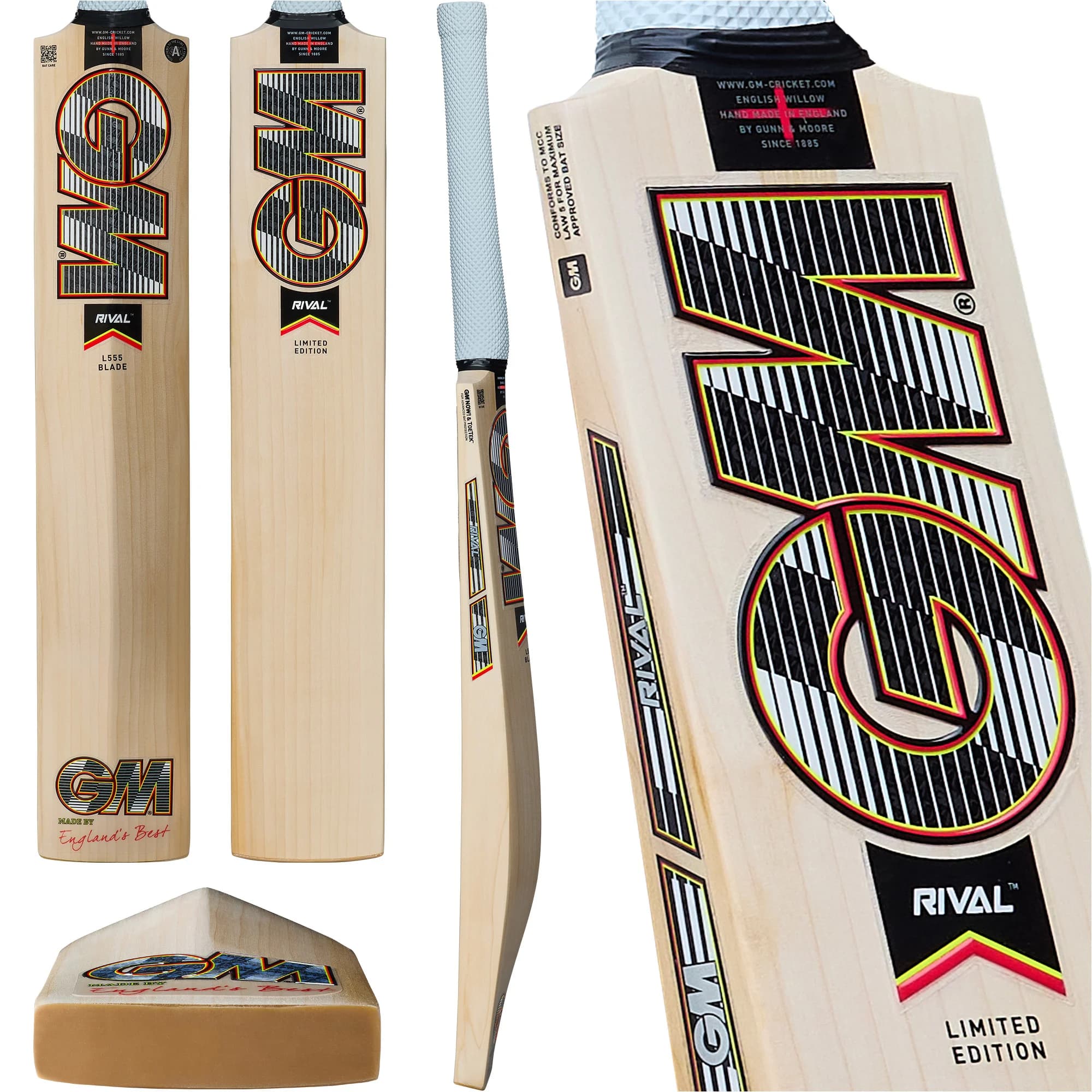 GM Rival 808 English Willow Junior Cricket Bat