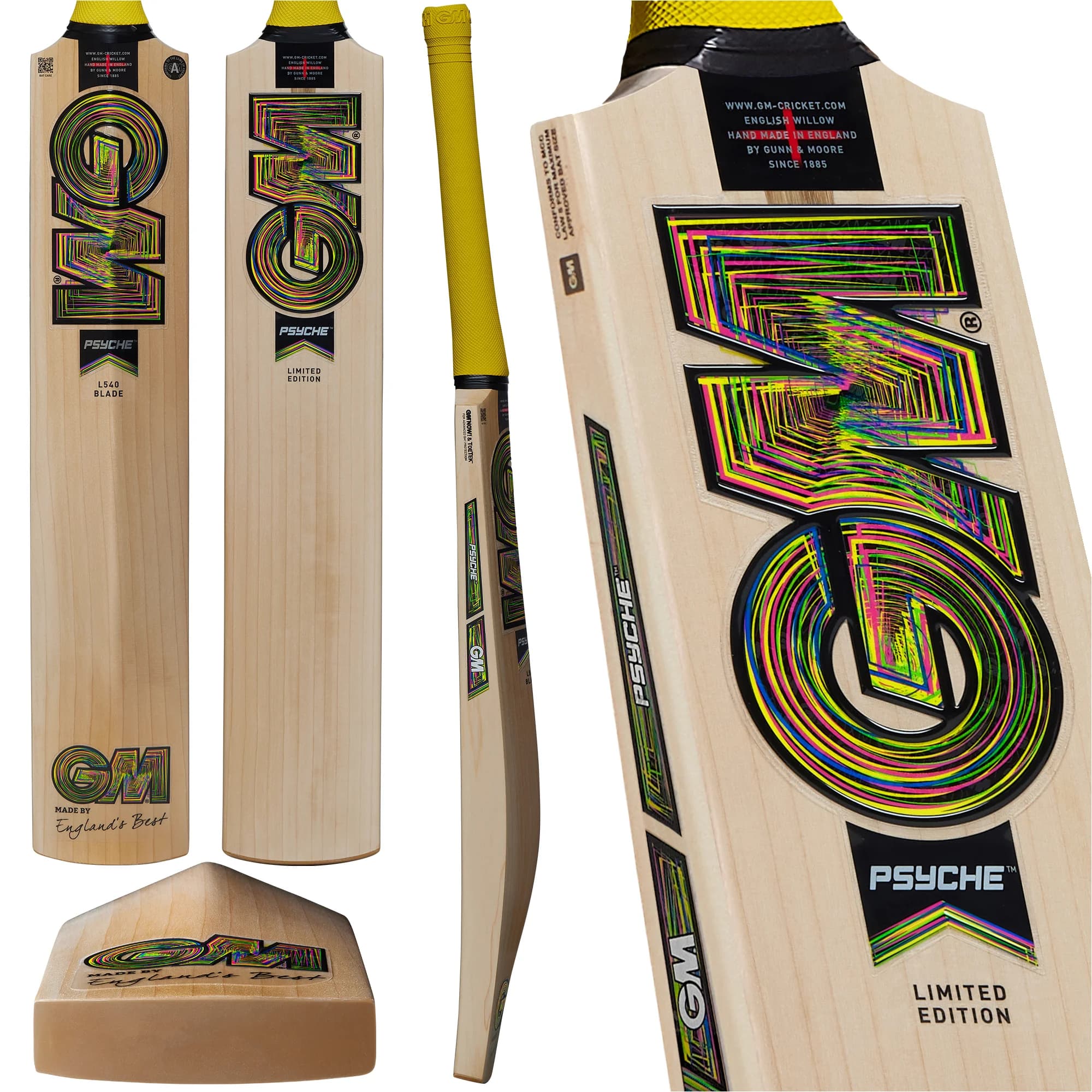 GM Psyche Signature English Willow Cricket Bat