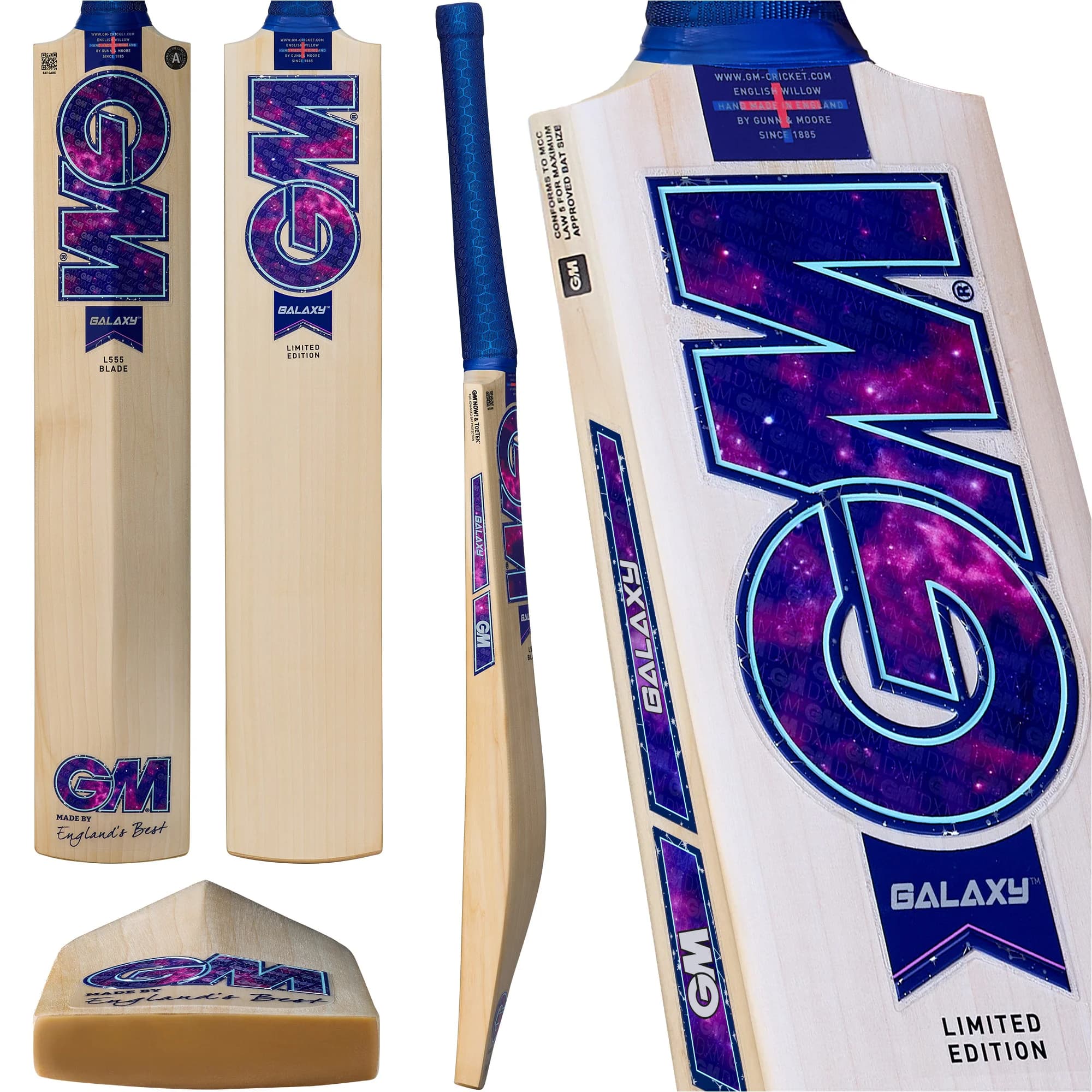 GM Galaxy Signature English Willow Cricket Bat