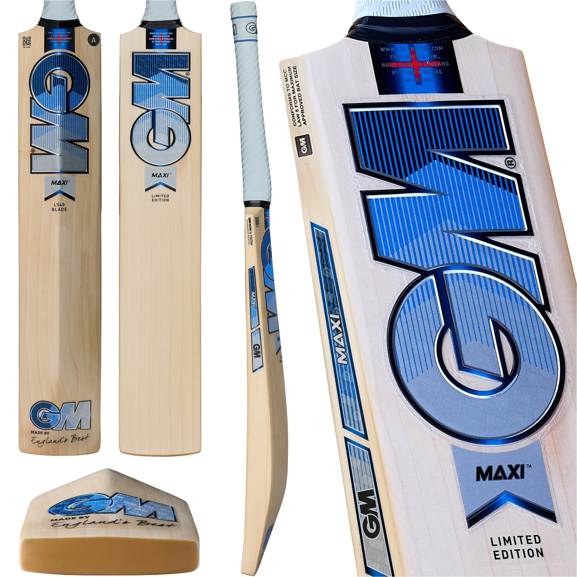 GM Maxi 808 Delta English Willow Cricket Bat