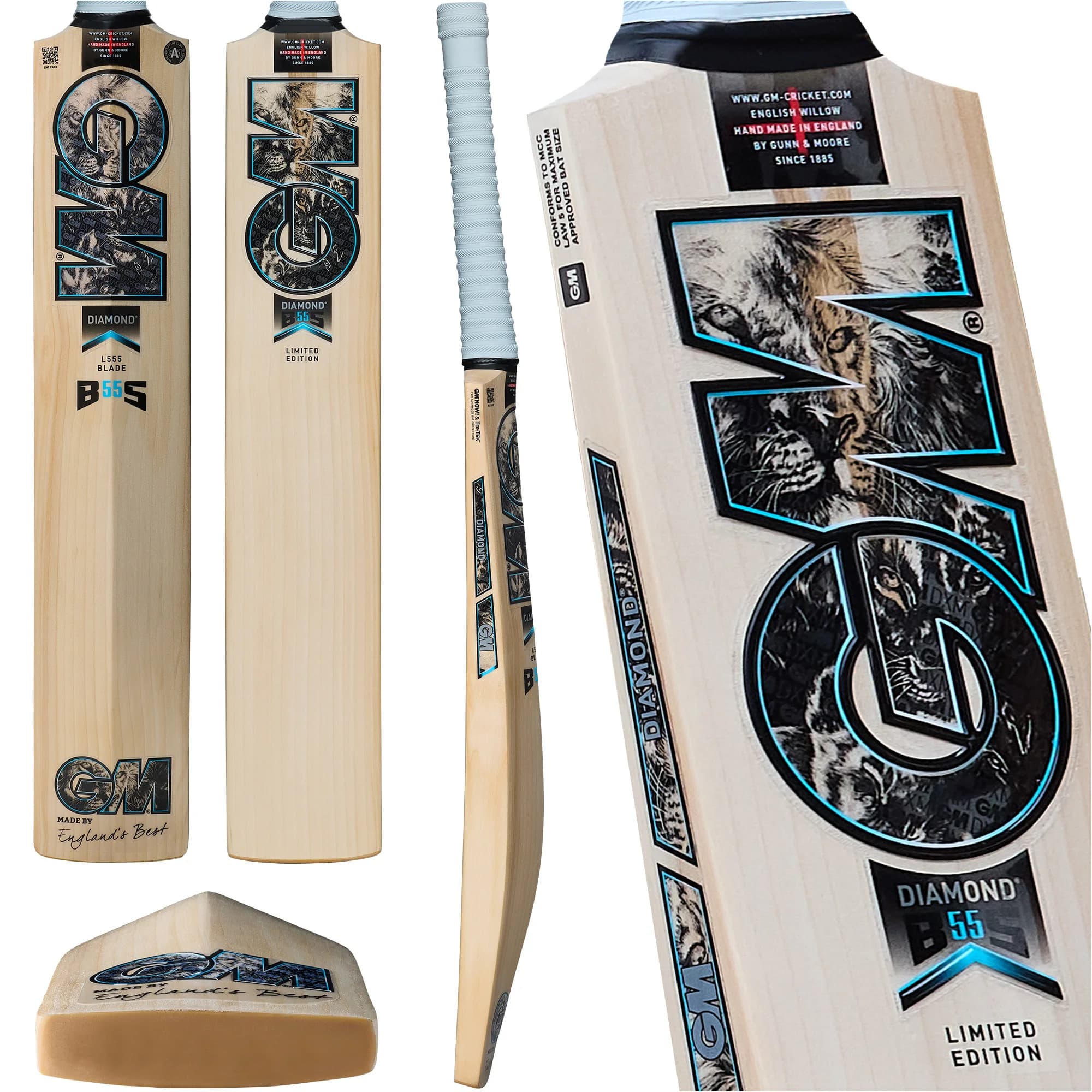GM Diamond 808 English Willow Cricket Bat